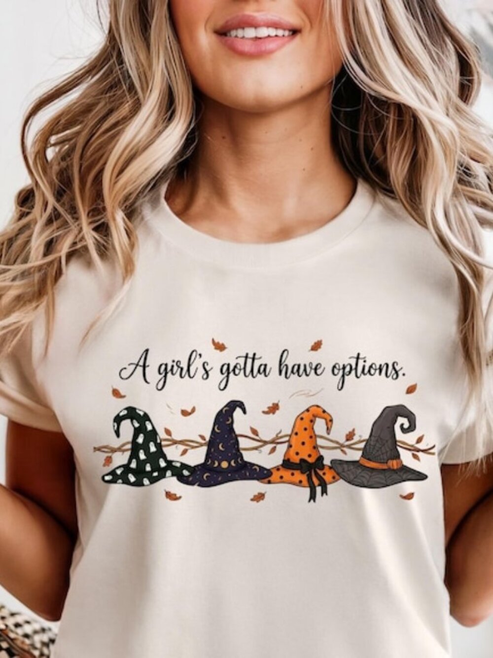 Funny Witch Shirt, A Girls Gotta Have Options Shirt